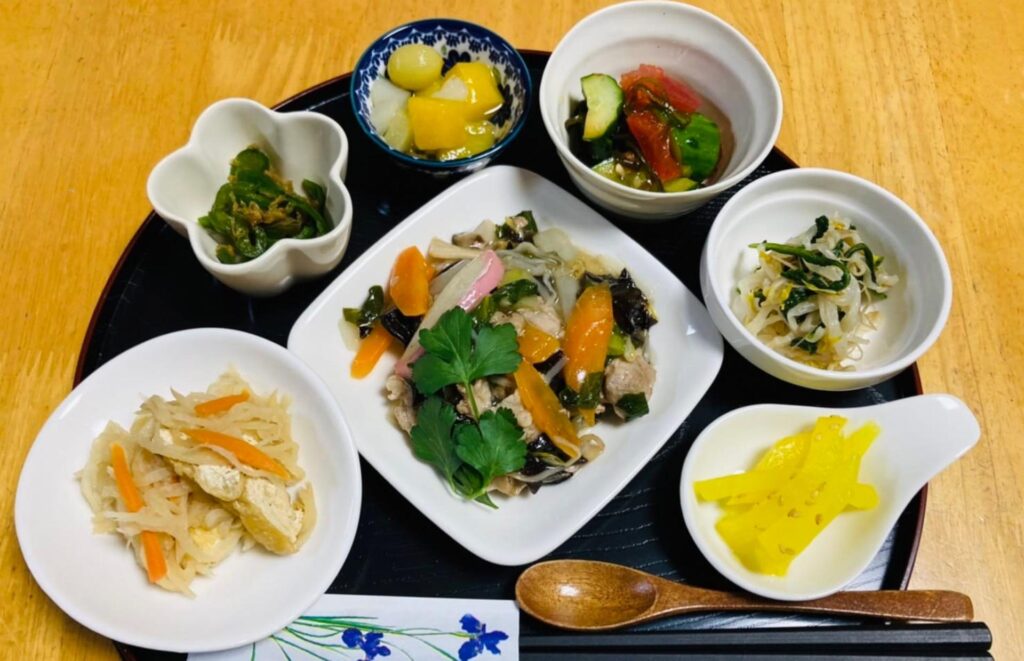 シルクのお料理画像