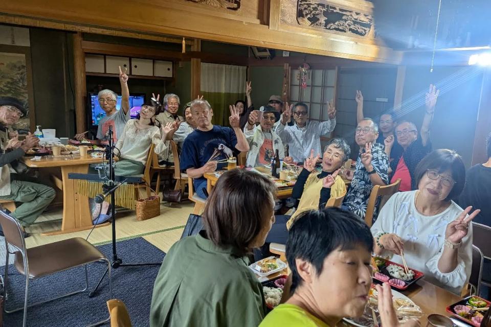 シルクパーティーの様子